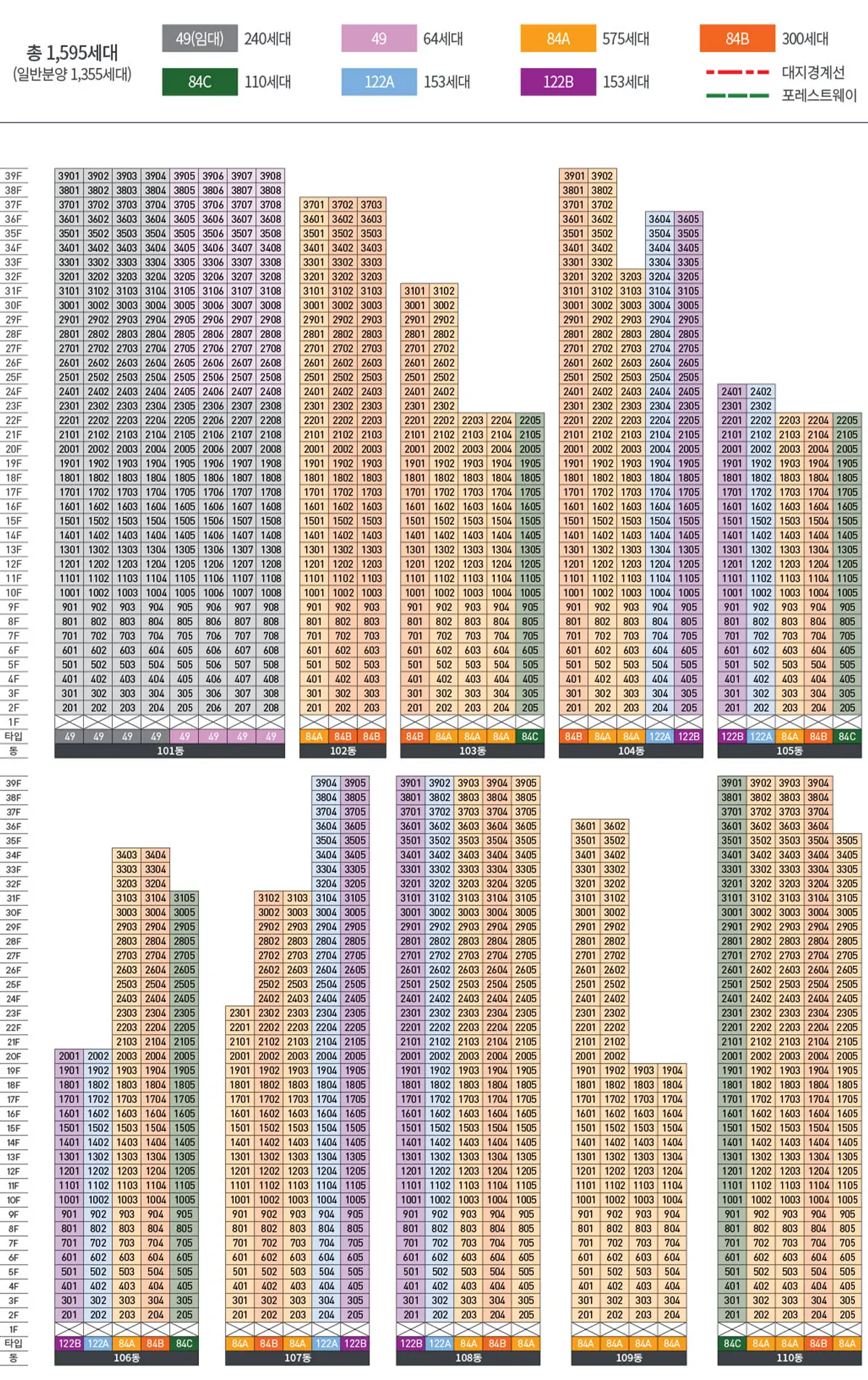 동호수표